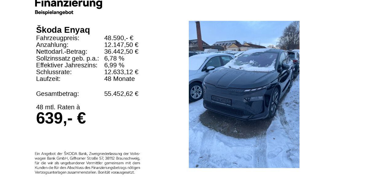 Skoda Enyaq 12.690 km 48.290 &euro; Hildesheim 31137