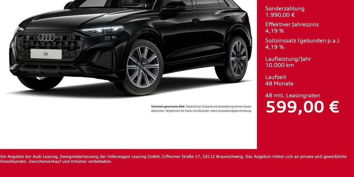 Audi Q8 21.829 km 75.922 &euro; Dortmund 44143