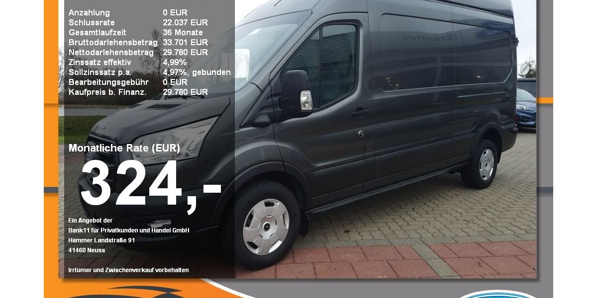 Ford Transit 28.488 km 29.780 &euro; Neustadt / Donau 93333