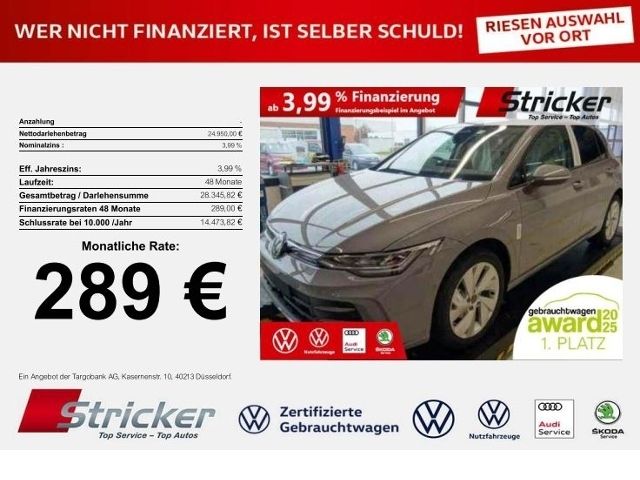 VW Golf 1.500 km 24.949 &euro; Horn-Bad Meinberg 32805