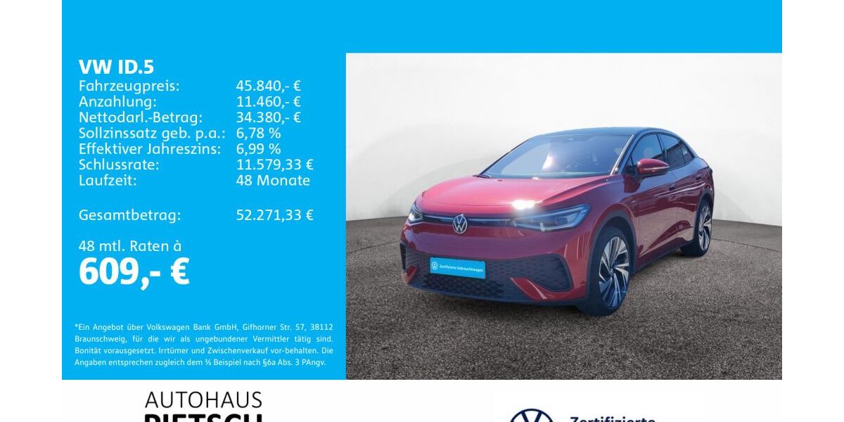 VW ID.5 6.108 km 45.440 &euro; Melle 49324