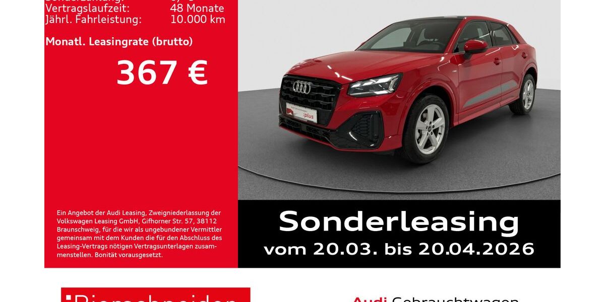Audi Q2 6.864 km 34.950 &euro; Heidenheim 89518