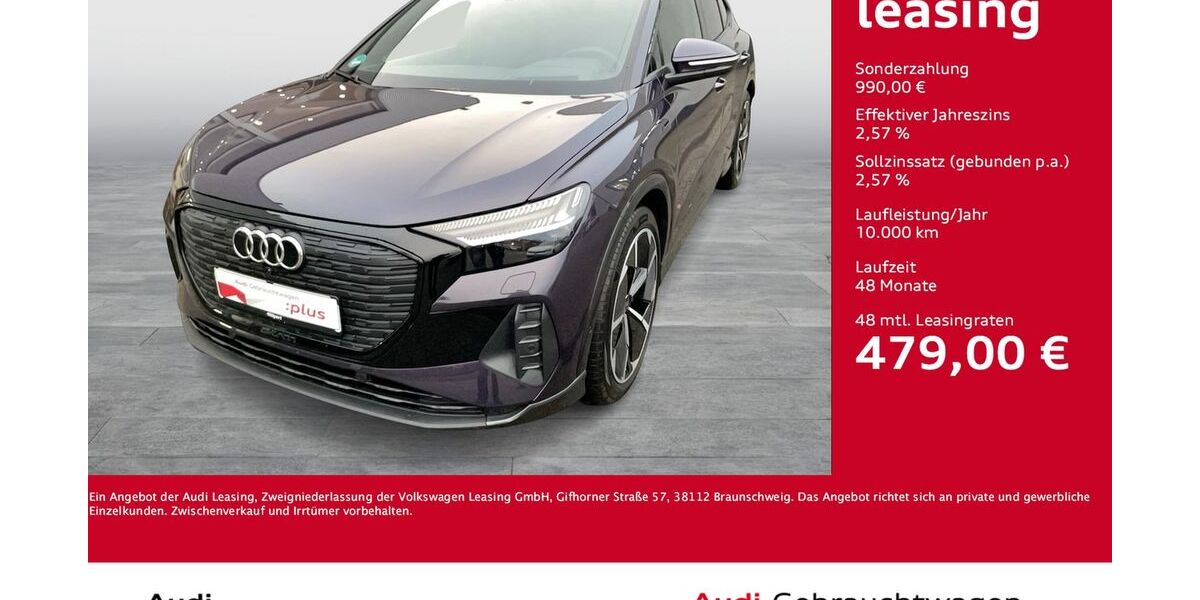 Audi Q4 e-tron 5.291 km 49.611 &euro; Dortmund 44143