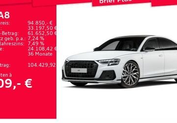 Audi A8 5.278 km 94.850 &euro; Frankfurt am Main 60326