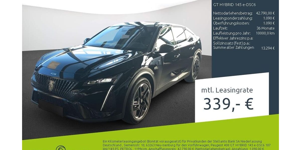 Peugeot 408 1.500 km 42.790 &euro; Münster - Amelsbüren 48163