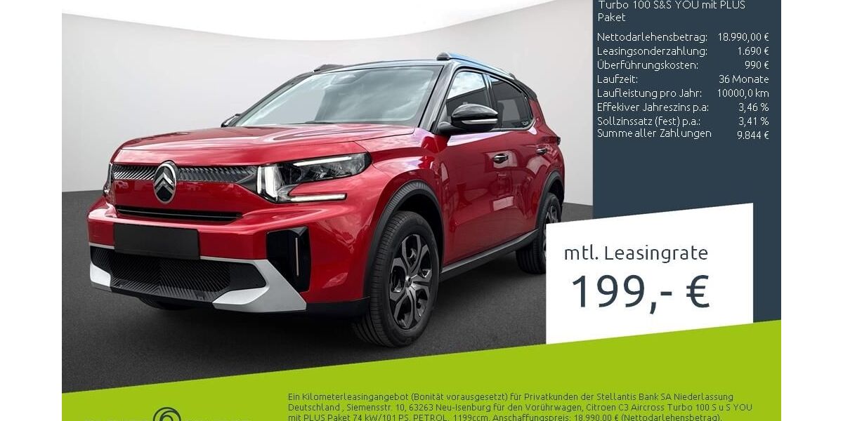 Citroen C3 Aircross 4.224 km 18.290 &euro; Bocholt 46395