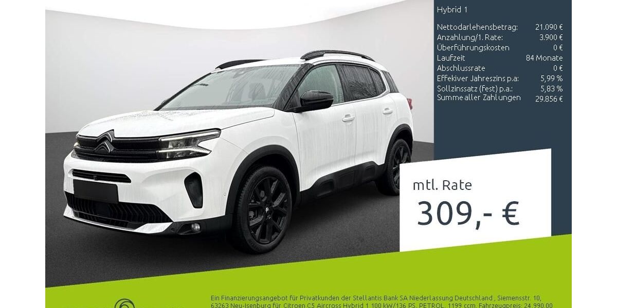 Citroen C5 Aircross 21.108 km 24.320 &euro; Ahaus 48683