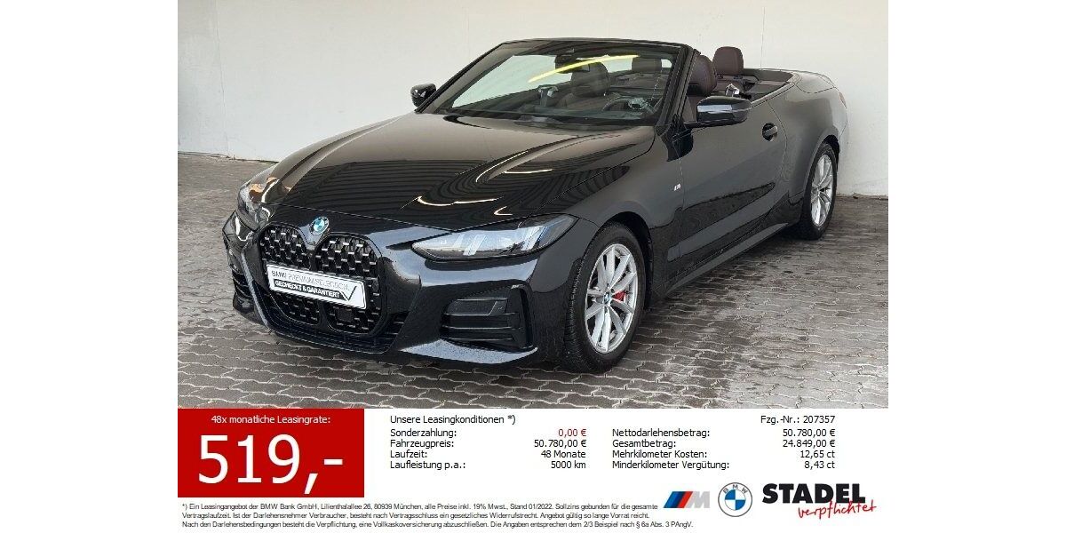 BMW 430 26.100 km 54.679 &euro; Heilbronn 74074