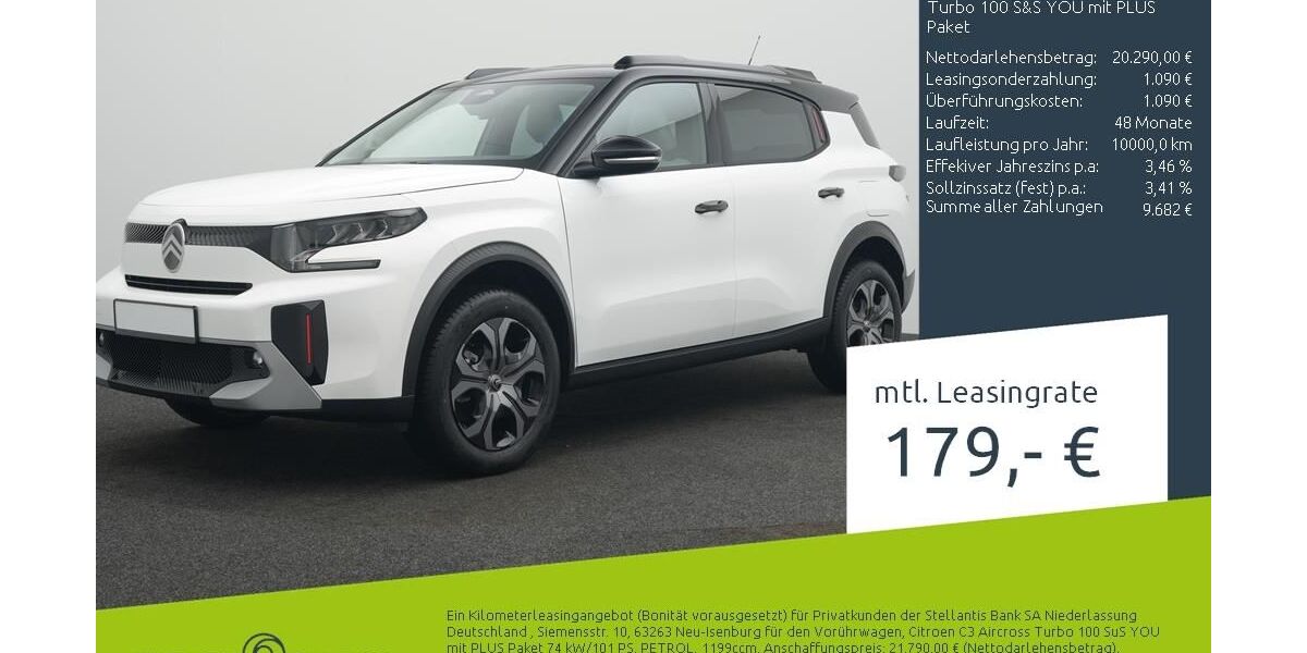 Citroen C3 Aircross 1.500 km 20.290 &euro; Borken 46325