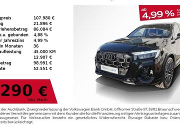 Audi Q7 4.900 km 107.980 &euro; Fürth 90763