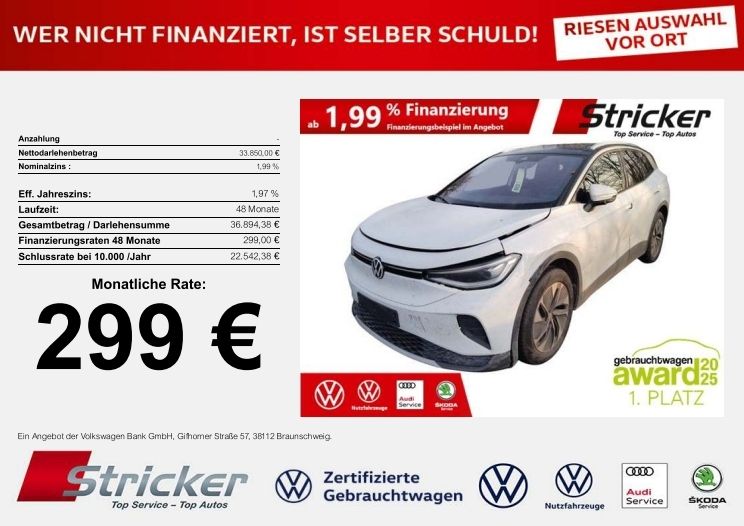VW ID.4 7.329 km 33.849 &euro; Detmold 32760