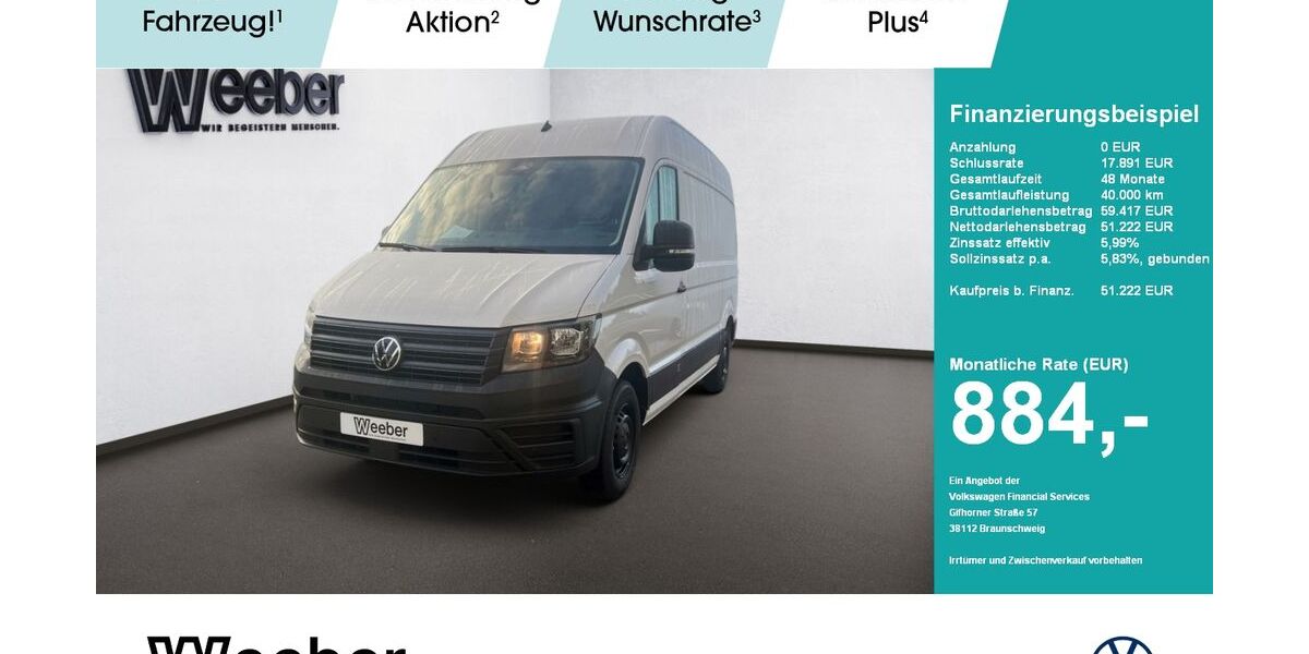 VW Crafter 1.005 km 50.888 &euro; Herrenberg 71083