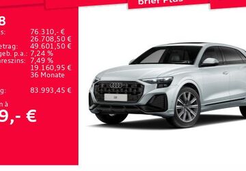 Audi Q8 28.898 km 76.308 &euro; Frankfurt am Main 60314
