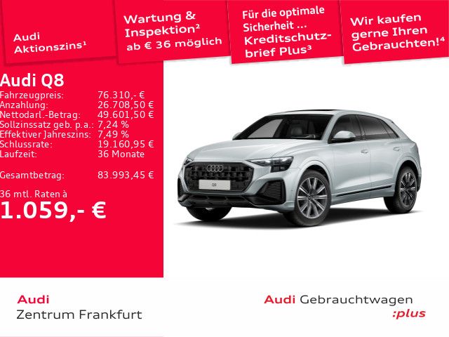 Audi Q8 28.898 km 76.308 &euro; Frankfurt am Main 60314