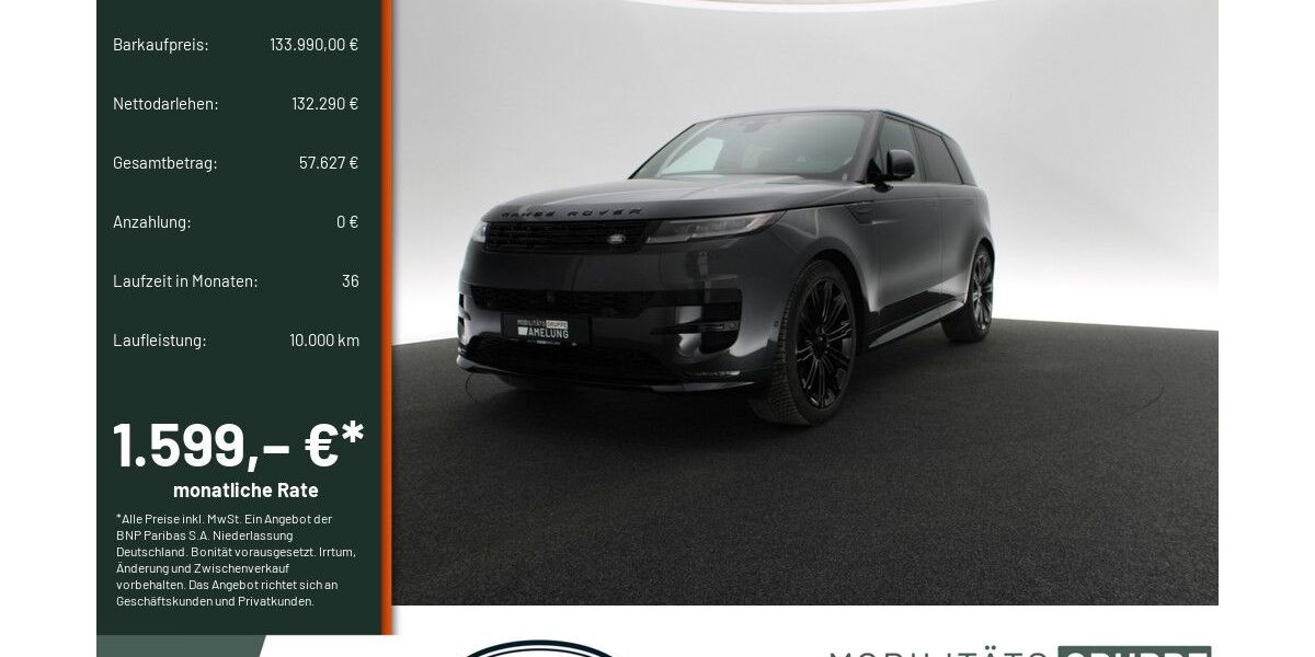 Land Rover Range Rover Sport 3.500 km 133.990 &euro; Engelskirchen 51766