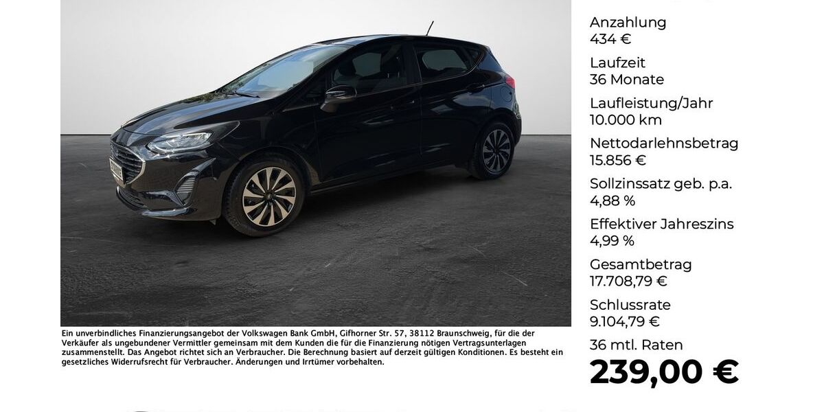 Ford Fiesta 7.959 km 16.290 &euro; Vechta 49377