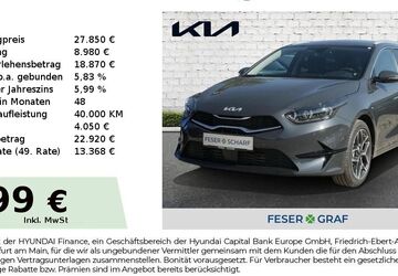 Kia ceed Sportswagon 5.950 km 27.850 &euro; Nürnberg 90425