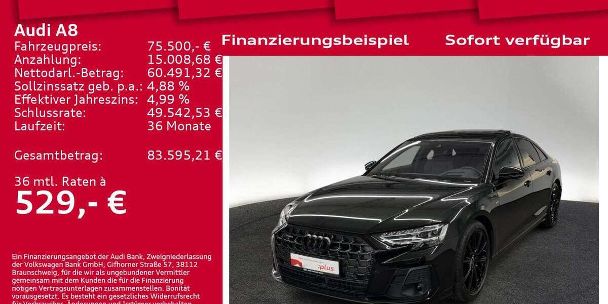 Audi A8 47.900 km 75.500 &euro; Berlin 10587