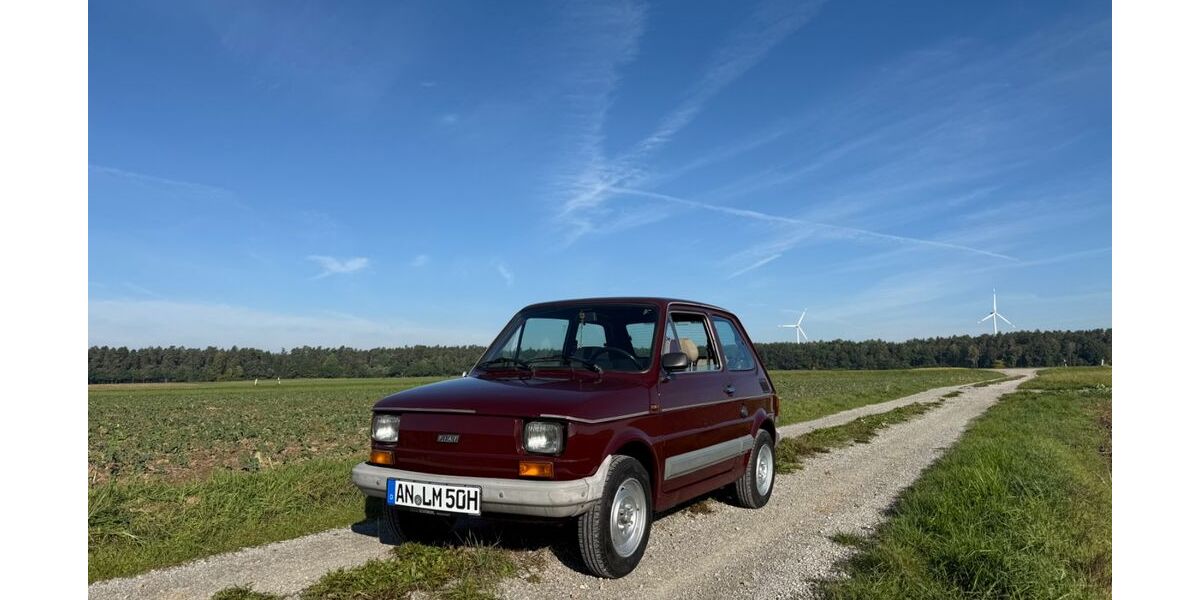 Fiat 126 63.000 km 8.250 &euro; Burgoberbach 91595