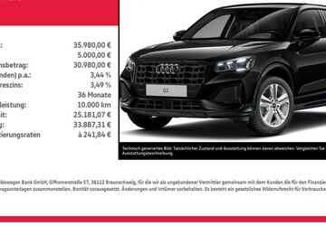 Audi Q2 8.030 km 35.980 &euro; Nordhausen 99734