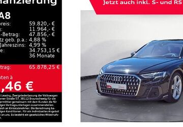 Audi A8 51.799 km 55.980 &euro; Freiburg 79115