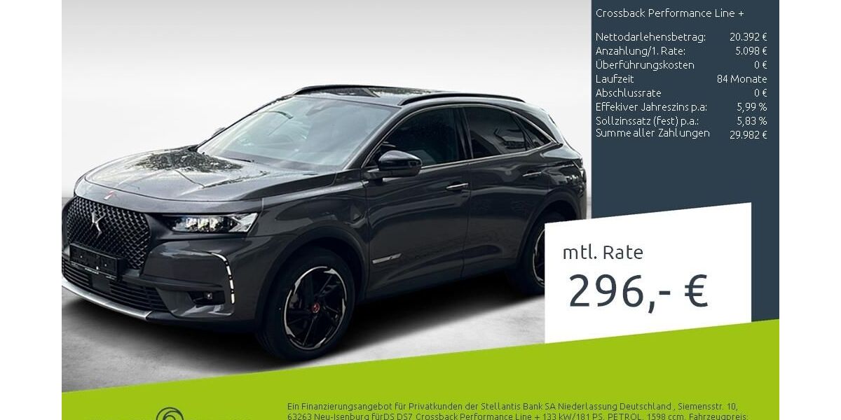 DS Automobiles DS7 (Crossback) 26.945 km 25.480 &euro; Dülmen 48249