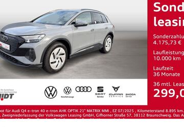 Audi Q4 e-tron 8.895 km 41.750 &euro; Bernsdorf 09337