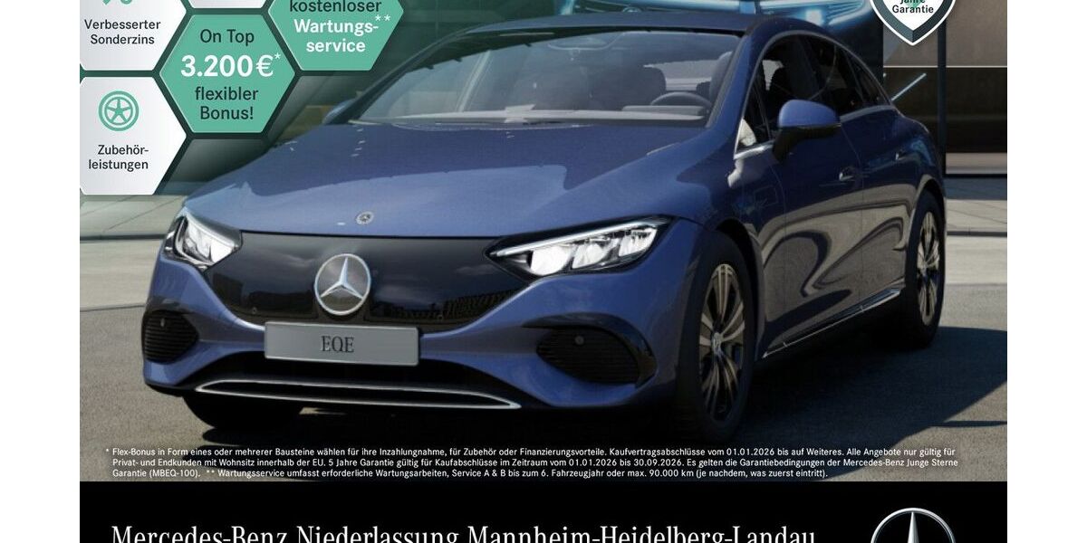 Mercedes-Benz EQE 12.020 km 41.590 &euro; Mannheim 68165