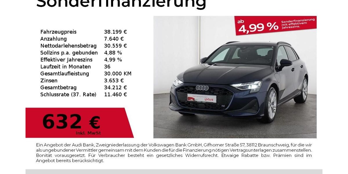 Audi A3 7.924 km 36.880 &euro; Nürnberg 90441