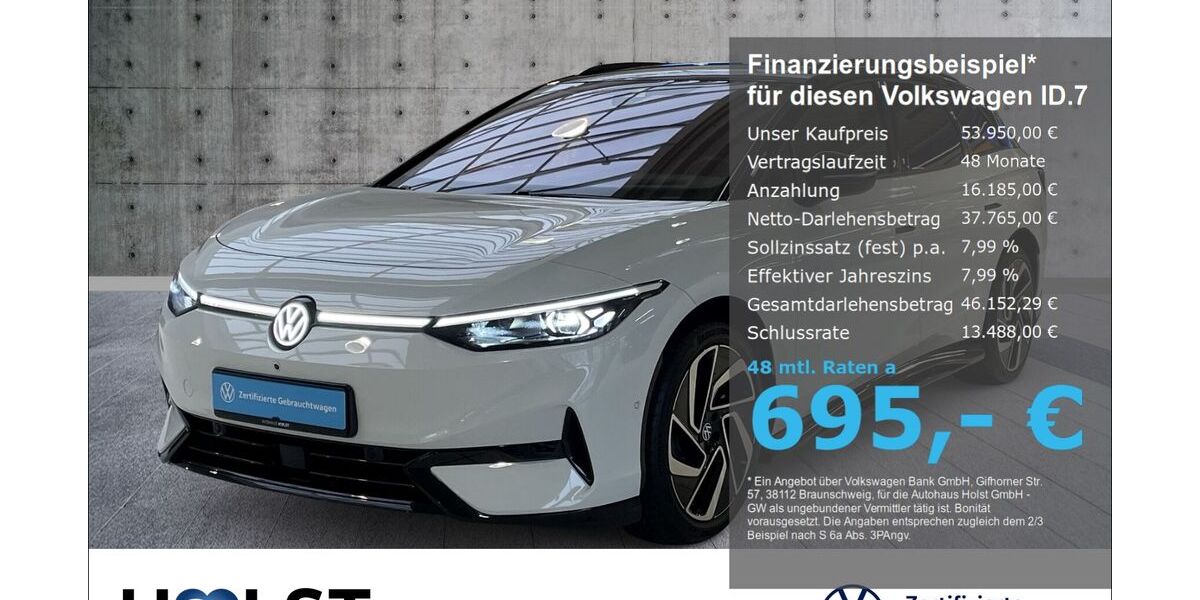 VW ID.7 14.492 km 53.950 &euro; Scheeßel 27383