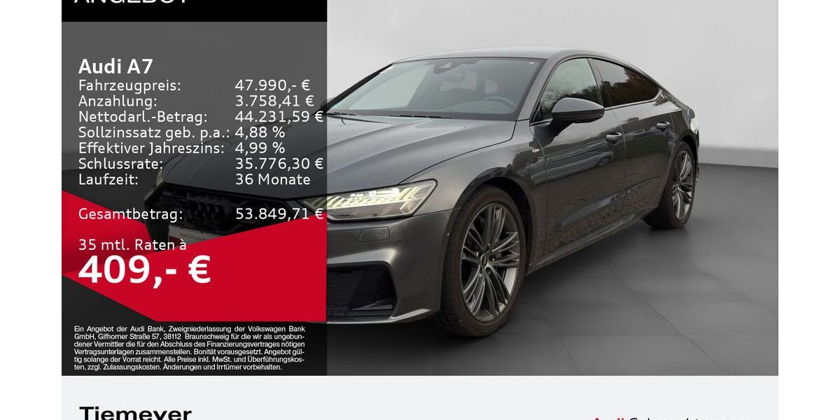 Audi A7 61.528 km 44.980 &euro; Lüdenscheid 58511