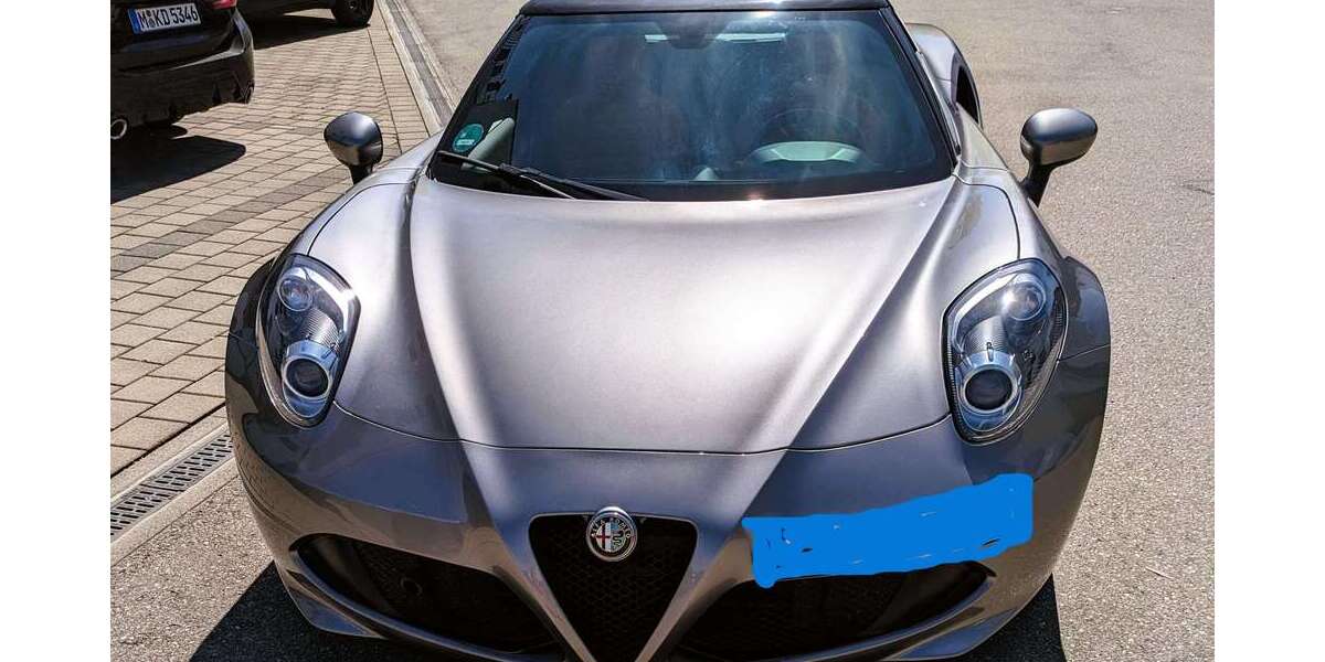 Alfa Romeo 4C 8.600 km 76.999 &euro; Kaufbeuren 87600