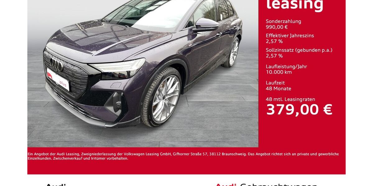 Audi Q4 e-tron 9.366 km 40.911 &euro; Dortmund 44143