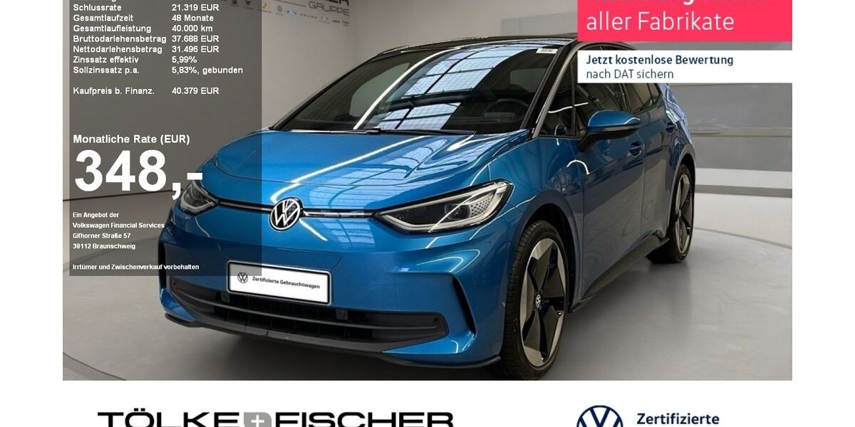 VW ID.3 24.671 km 38.485 &euro; Krefeld 47805