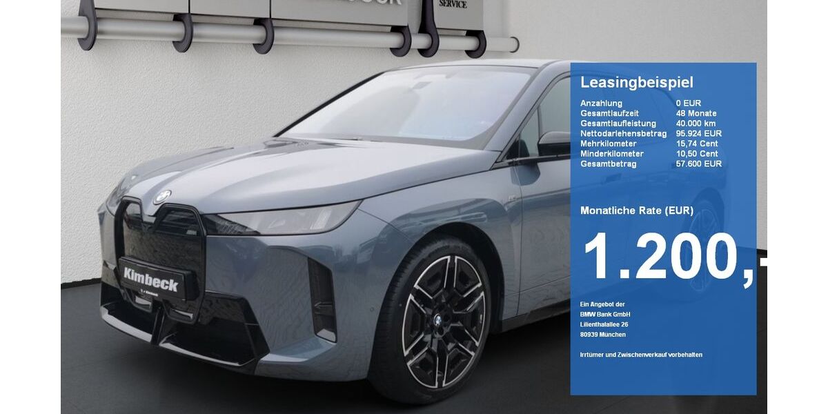 BMW iX 11.772 km 95.490 &euro; Eggenfelden 84307