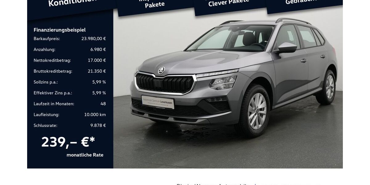 Skoda Kamiq 2.980 km 23.380 &euro; Leverkusen 51379