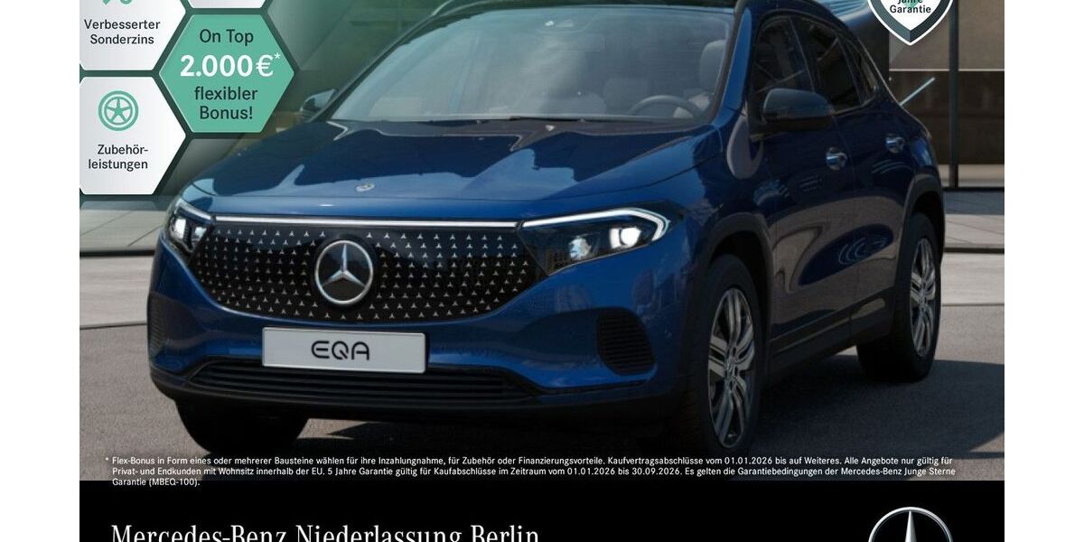 Mercedes-Benz EQA 7.630 km 36.490 &euro; Berlin 10587