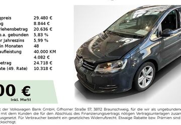 VW Sharan 105.350 km 29.480 &euro; Nürnberg 90431