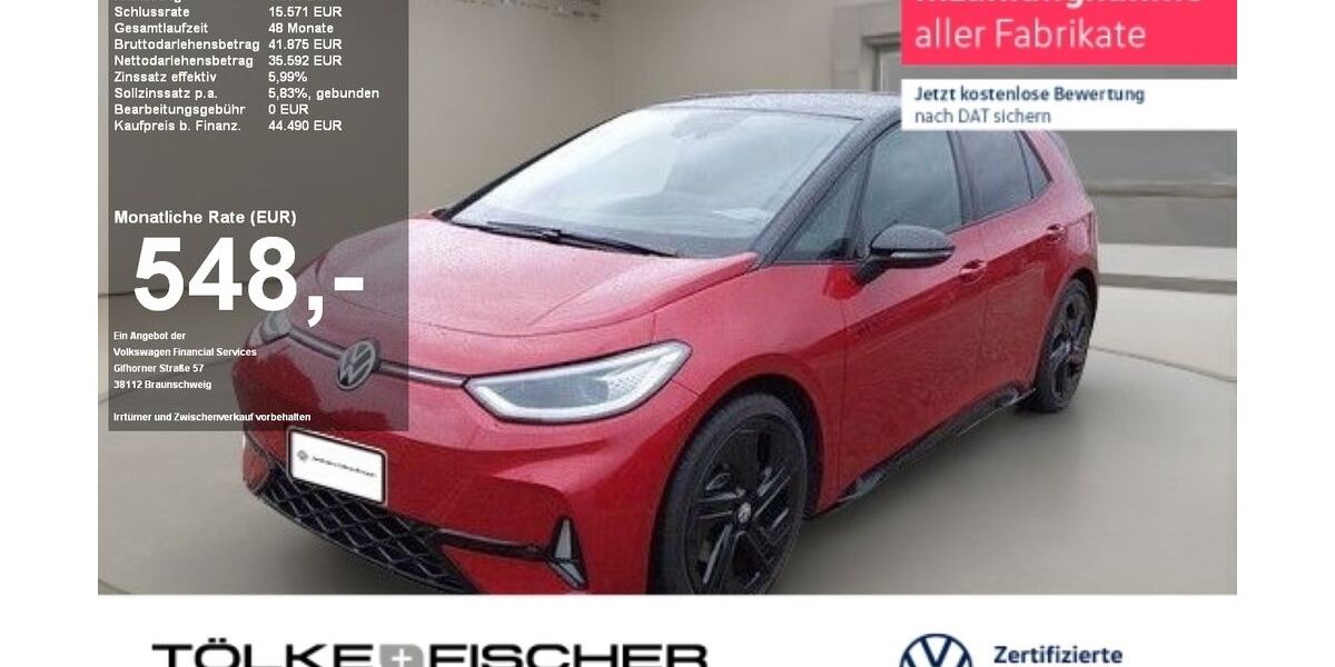 VW ID.3 3.986 km 44.490 &euro; Krefeld 47805