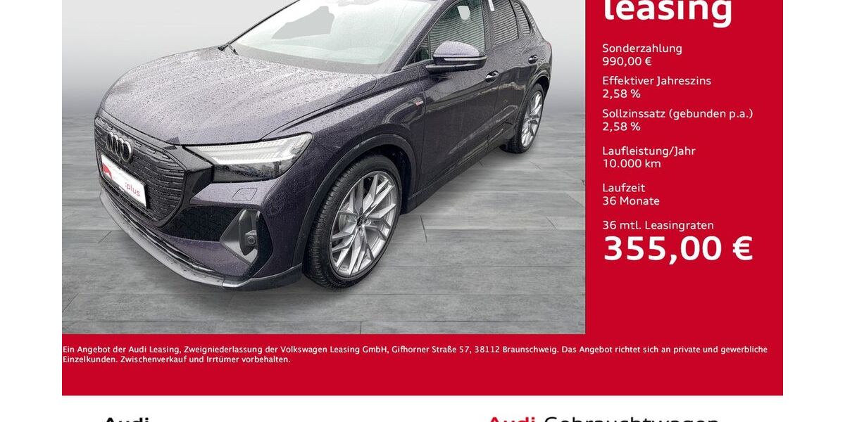 Audi Q4 e-tron 6.478 km 40.911 &euro; Dortmund 44143