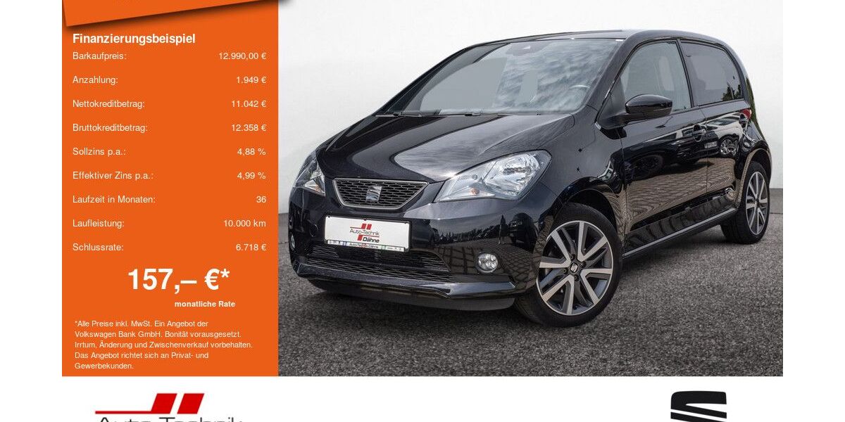 Seat Mii 33.947 km 12.990 &euro; Brandenburg 14772