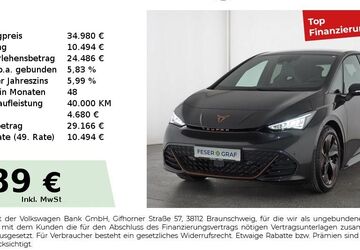 Cupra Born 1.750 km 34.980 &euro; Nürnberg 90441