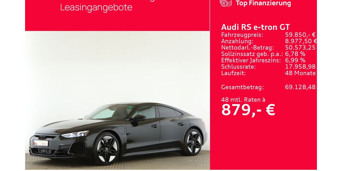 Audi RS e-tron GT 46.866 km 54.980 &euro; Seevetal 21217
