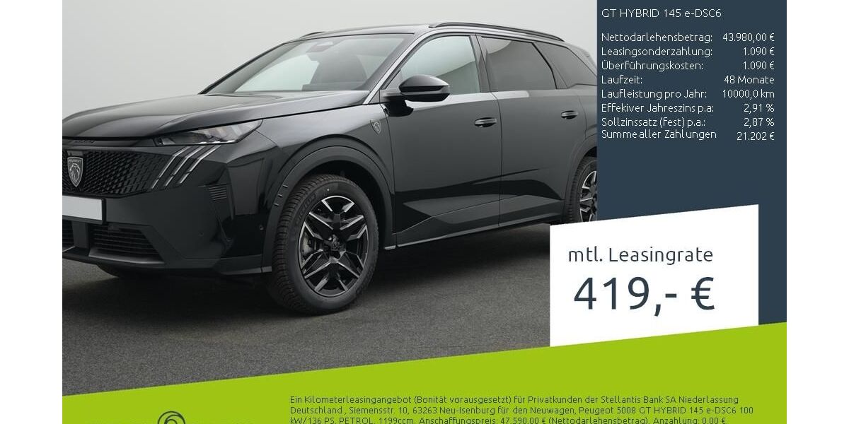 Peugeot 5008 8.000 km 43.880 &euro; Dülmen 48249