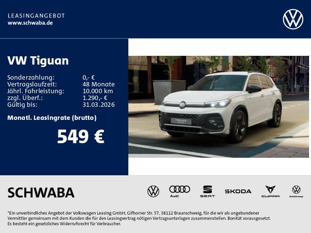 VW Tiguan 4.999 km 61.000 &euro; Gersthofen 86368