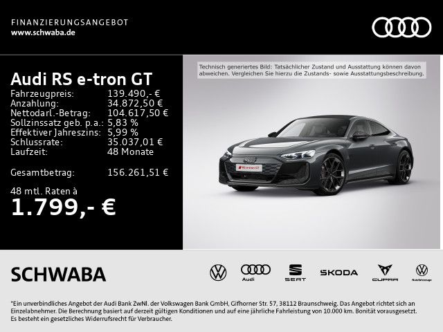 Audi RS e-tron GT 4.050 km 139.490 &euro; Gersthofen 86368