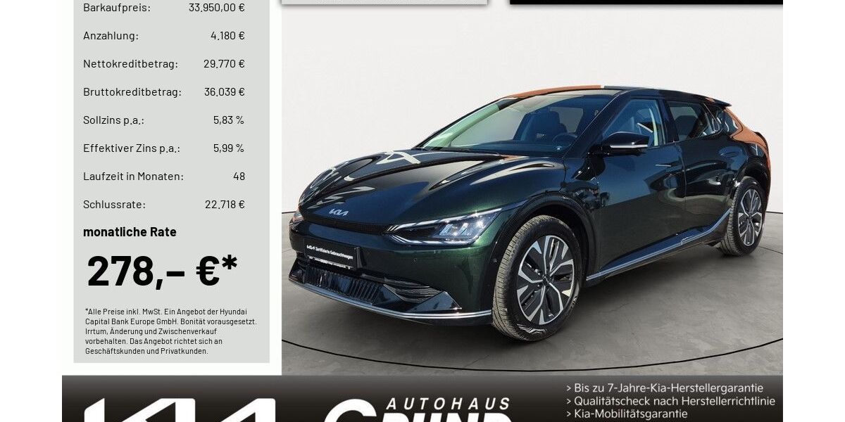 Kia EV6 41.397 km 33.950 &euro; Berga 06536