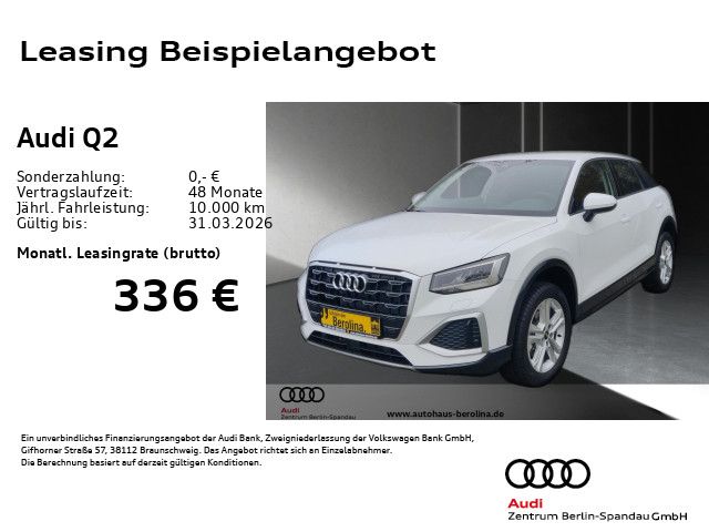 Audi Q2 1.500 km 27.390 &euro; Berlin 13581