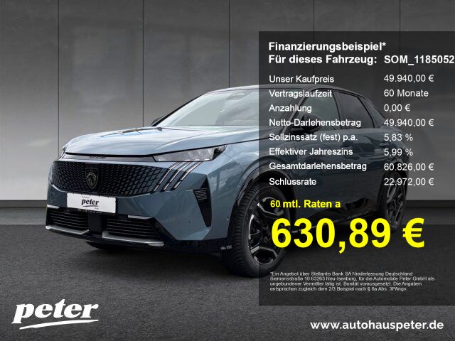 Peugeot 3008 3.512 km 49.940 &euro; Mühlhausen 99974