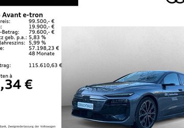 Audi S6 e-tron 18.070 km 99.500 &euro; Bad Reichenhall 83435